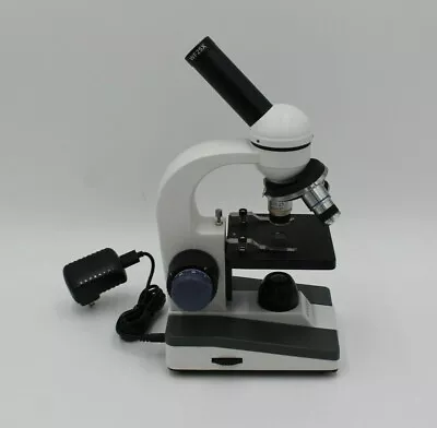 Buy AmScope 4, 10 25 40X Compound Microscope Metal W/ Optical Lens Student White NEW • 26.12$
