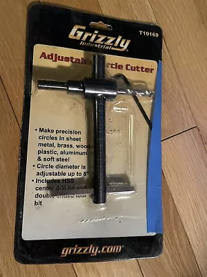 Buy NOS Grizzly Adjustable Circle Cutter T10169 Machinist Woodworking Part • 15$