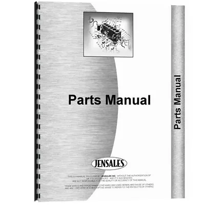 Buy Tractor Parts Manual For McCormick Deering 8 2 Row Horse Corn Planter • 110.99$