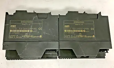 Buy Lot Of 2 Siemens Simatic S7 6ES7 153-2AA02-0XB0 Untested For Parts • 89.99$