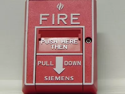 Buy SIEMENS HMS-D - Dual Action Manual Fire Alarm Pull Station Addressable • 29.99$