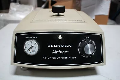 Buy Beckman Airfuge Air Driven Ultracentrifuge • 650$