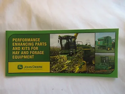 Buy John Deere Performance Enhancing Parts Kits For Hay Forage Equipment Brochure • 8.99$