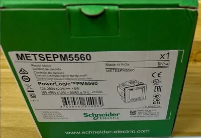 Buy SCHNEIDER ELECTRIC PowerLogic Power Meter METSEPM5560 • 768$