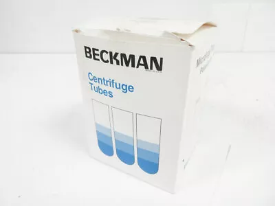 Buy Beckman 340196 Microfuge Tubes 1.8 Ml Tube 7/16  X 1.5  • 52.99$