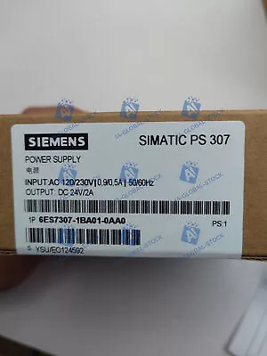 Buy Brand New Siemens S7 300 6ES7307-1BA01-0AA0 Power Module Factory Sealed • 146.48$