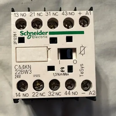 Buy Schneider Electric / Square D CA4KN22BW3 Contactor, 24VDC Coil, 10A - USED • 12$
