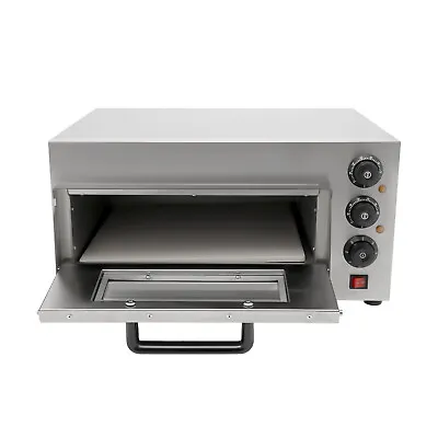 Buy 16 Inch Electric 1.3kw Indoor Pizza Oven Countertop Pizza Oven Single Deck  • 161.10$