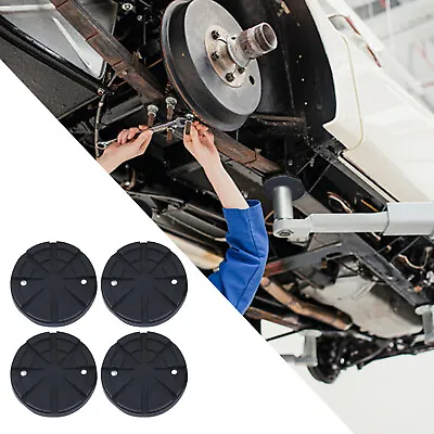 Buy 4Pcs Round Rubber Arm Pads Lift Pad For For Auto Lift Car Truck Hoist Heavy Duty • 25$