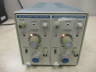 Buy 2 Tektronix Am503 Current Probe Amplifiers In Tm502a Chassis_deal_as-is_deal!~ • 299$