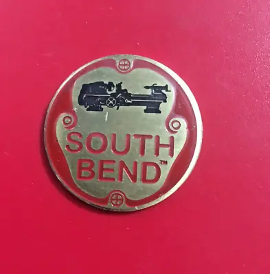 Buy South Bend Lathe Works  Brass Badge Name Plate Tag • 27.50$