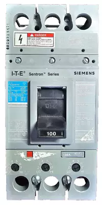 Buy Siemens 100 Amp FXD63B100 3 Pole 600vac  Circuit Breaker • 399.99$
