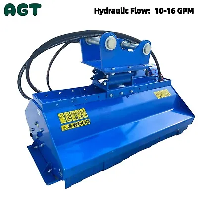 Buy AGT 46  EXFLM115 46  Excavator Brush Mower Cutter Mower 10-16 GPM Hydraulic Flow • 2,426$
