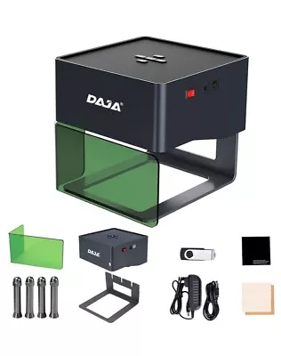 Buy DAJA DJ6 Laser Engraver Portable Engraving Machine For DIY ID Logo Marker Q7J9 • 120$