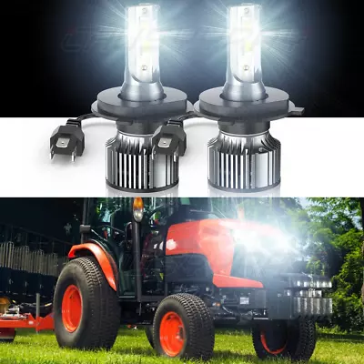 Buy 2 Ultra Brite Hi/Lo LED Headlight Bulbs For Kubota M4 M5040 M5140, M5640 Tractor • 26.99$
