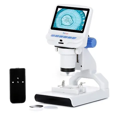 Buy Amscope 220X Portable LCD Digital Microscope +4.3  Premium 1080P HD Color Screen • 73.99$