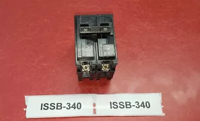 Buy Siemens B230 2 Pole 30 Amp 240 VAC Circuit Breaker Excellent Used Pullout • 25$