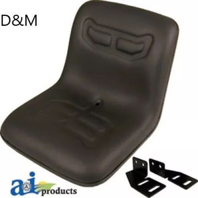 Buy Universal Compact Tractor Seat With Brackets To Fit Ford Kubota Satoh Iseki  • 97.56$