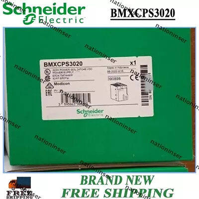 Buy BMXCPS3020 FACTORY NEW Schneider Electric Modicon BMX-CPS-3020 Free Shipping • 432.89$