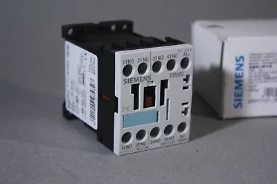 Buy SIEMENS 3RH1131-1BB40 Auxiliary Contactor, NEW In BOX • 125.95$