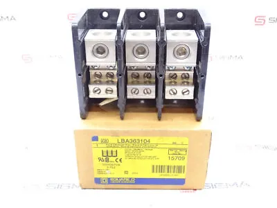 Buy Schneider Electric Square D Lba-363104 Power Distribution Block • 68.99$