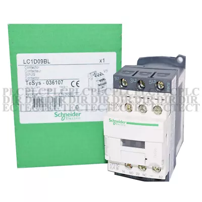 Buy NEW Schneider Electric LC1D09BL 24V 3Pole 9A Contactor • 49.97$