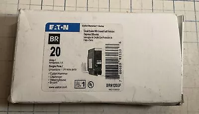 Buy Eaton BR GFCI 20 Amp Circuit Breaker (BRN120GF) • 43$