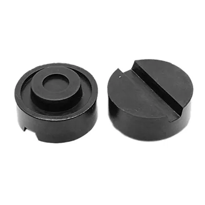 Buy 2PCS Car Lift Jack Pad Mini Universal Jacks Pad Rubber Adapter Slotted E Railh • 11.63$