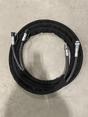 Buy *NEW* 21' Hydraulic Hose Extension For Tractor Loader Attachments*Free Shipping* • 269.99$