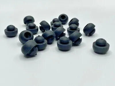 Buy 1/4” Tall Rubber Push-In  Bumper, Fits 1/4” Hole X 1/2” OD (15 Pieces) • 9.99$