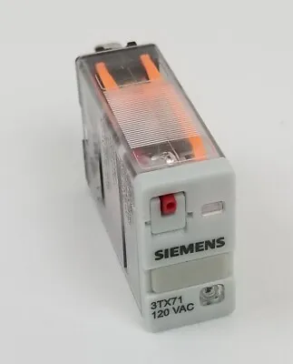 Buy Siemens 3TX7110-5JF13 Relay Plug-In General Purpose 15A 120Vac Coil SPDT NEW • 23.63$