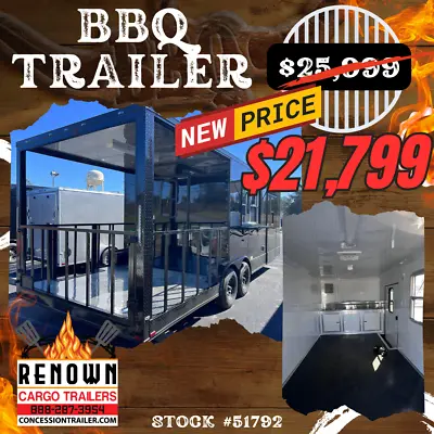 Buy 2024 QUALITY CARGO 8.5 X 24 TA3 BBQ TRAILER - Food Trailer - Concession Vending • 21,799$