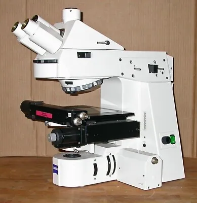 Buy Zeiss Axioplan 2 Microscope Frame With Stage, Head And Condenser • 2,500$