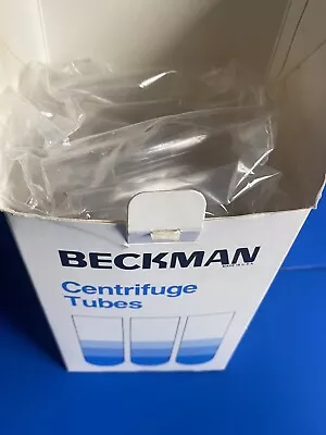 Buy Beckman Ultra-Clear Centrifuge Tubes  344060  50/box • 199$