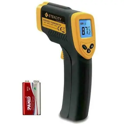 Buy Etekcity Infrared Thermometer Temperature Gun 774, Digital Heat Gun For Pizza Ov • 27.39$