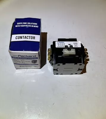 Buy Packard C240A Contactor 2 Pole 40 AMPS 24 Coil Voltage, New, Damage • 11.67$