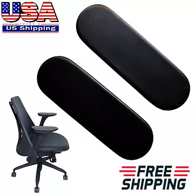 Buy 1 Pair For Herman Miller Sayl Chair Arms Pads Caps Replacement Black • 19.99$
