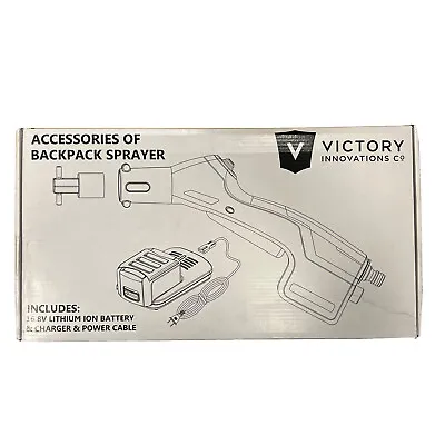 Buy Victory VP300ES Cordless Electrostatic Handheld Backpack Sprayer Accessory Kit • 239$