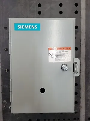 Buy Siemens 14CUC320F Nonreversing Nema Magnetic Motor Starter, 12 Nema  14CU+ 32A • 299.99$