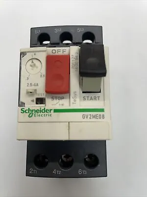 Buy Schneider Electric GV2ME08 Motor Starter Circuit Breaker 2.5-4 AMP Telemecanique • 18.99$