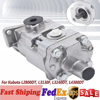 Buy Hydraulic Pump Fit Kubota L2800DT, L3130F, L3240DT, L4300DT Tractor T1150-36440 • 173.85$