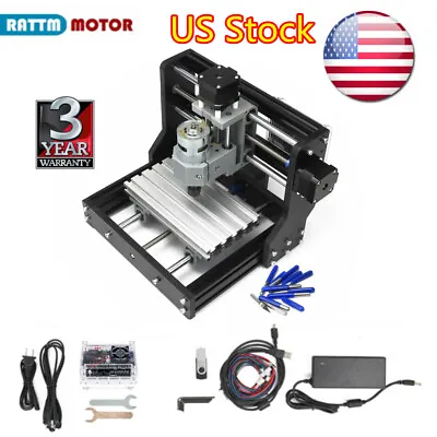 Buy 【USA】CNC 1610 Router Laser Machine PWM Spindle Wood PCB Milling Engraving Cutter • 124$
