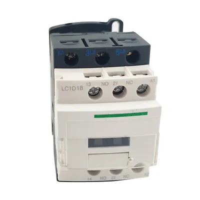 Buy LC1D18F7 Replace Schneider Electric Contactor LC1D18F7 Non-Reversing 3P 3NO 18A • 35.99$