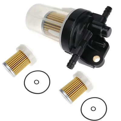 Buy Fuel Filter Assembly And 2x Fuel Filter Element For Kubota B2320 B2410 L2800 • 15.49$