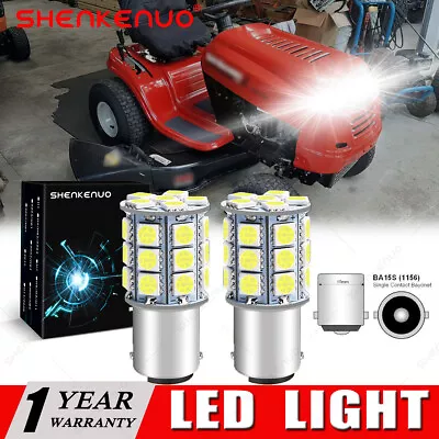 Buy 2 LED Light Bulbs For Yard Machines 13AB775S000 Twin Blade Riding Lawn Tractor • 13.31$
