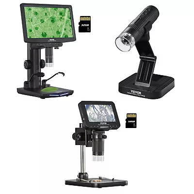 Buy VEVOR Digital Microscope Coin Microscope 4.3/10 In Screen 50-1000X Magnification • 46.99$