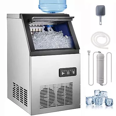 Buy 90LBS/24H Commercial Restaurants Ice Maker Machine Freestanding Undercounter • 285.80$