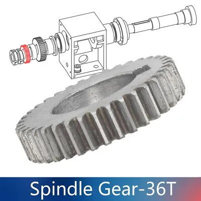 Buy Lathe Metal Spindle Gear 36T For SIEG C1/M1/Grizzly M1015/Compact 7/G0937 • 23.66$