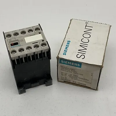 Buy Siemens 3TH2022-0AK6 Contactor Control Relay, 110/120VAC Coil • 11.99$