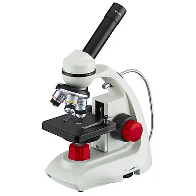 Buy AmScope 40X-1000X Portable Compound Microscope Dual Top/Bottom LED W Metal Frame • 94.99$